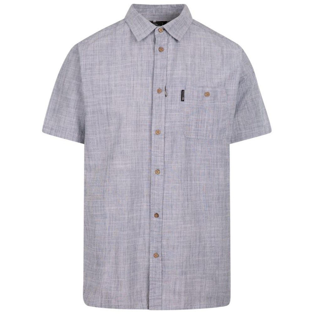 Trespass Mens Basham Woven Shirt / Dark Peacock